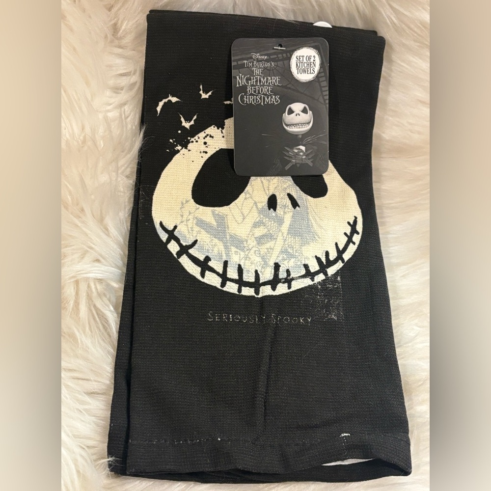 Disney Jack Skellington NBC Kitchen Towel 2 Pack